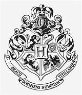 Crest Hogwarts Coloring Official Template Sketch sketch template