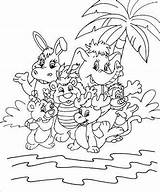 Coloring Pages 80s Cartoon Cartoons Wuzzles Animals Colouring Kids Cute 1980s Books Sheets Getcolorings 1980 Disney Print Color Getdrawings Printable sketch template