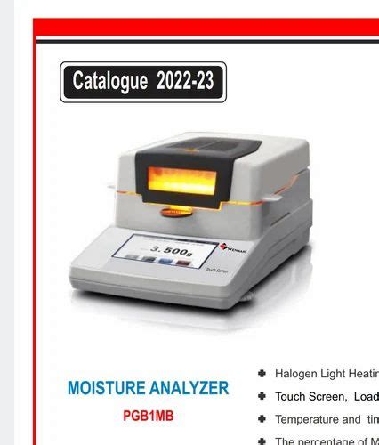 Wensar Moisture Analyzer Model Name Number Pgb1mb Automation Grade