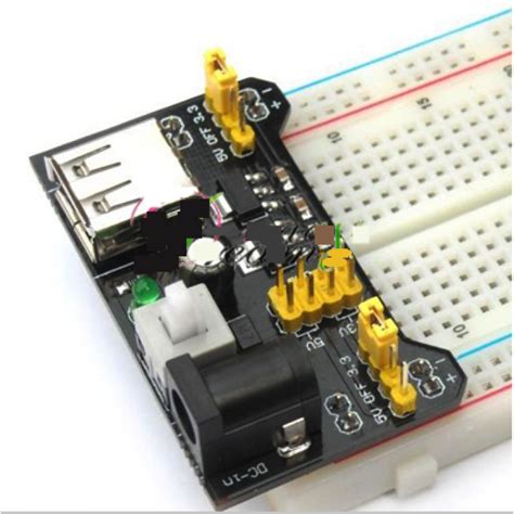 mb breadboard power supply module vv  arduino board