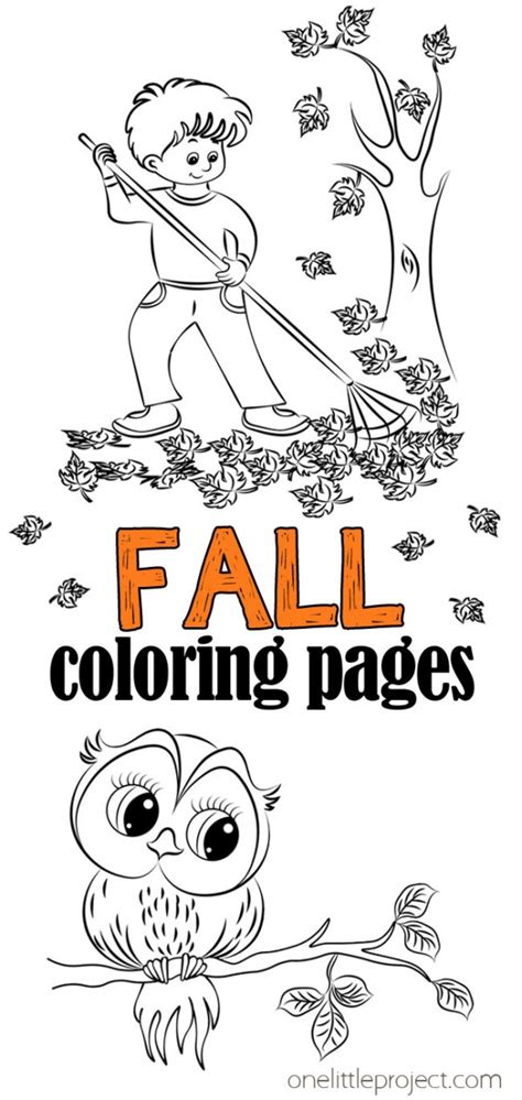 fall coloring pages  printable fall coloring sheets