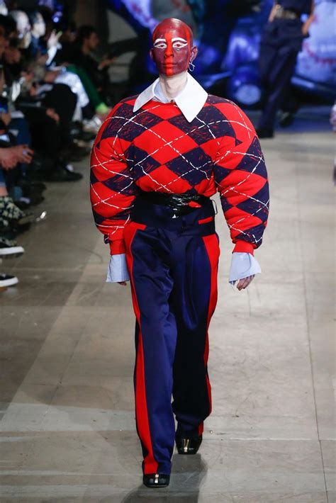 london fashion week men s autumn winter challenged conventional styling