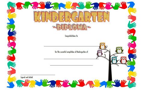 fascinating pre kindergarten diplomas templates printable