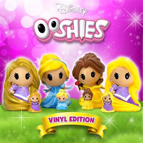 ooshies disney princess vinyl figure doll choose from