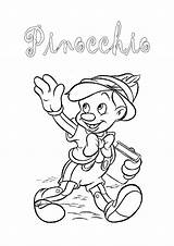 Pinocchio Libro Fiabe Disegno Pagine Infanzia Colouring Cartoons sketch template