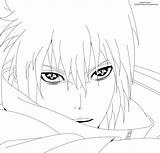 Lineart Sasuke Khalilxpirates Uchiha Naruto sketch template