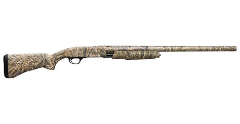 browning bps field composite  gauge pump action shotgun  realtree max  camo finish