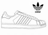 Superstar Sneaker Nike Zapatillas Tenis Schuhe Chaussure Ausmalen Zum Coloringpagesfortoddlers Calzado Zapatos Cleats Zeichnen Clipground sketch template