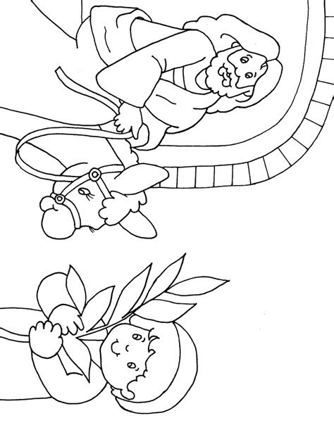 palm sunday preschool palm sunday coloring page easter bible