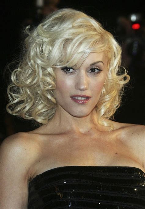 Beautiful Color And Style Gwen Stefani Hair Celebrity