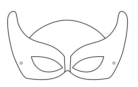 cut  superhero masks clip art library