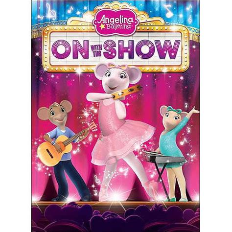 angelina ballerina on with the show widescreen