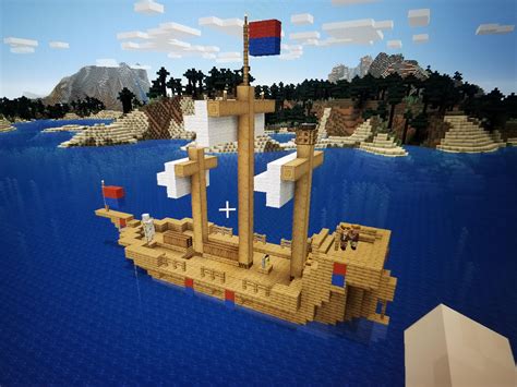 minecraft pirate ship plans