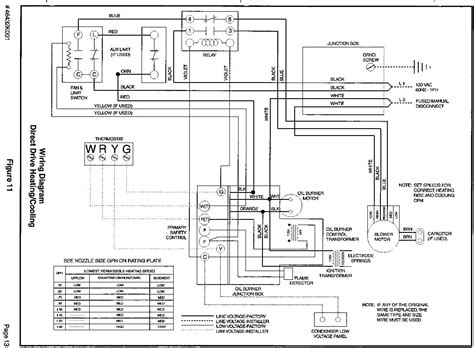 rheem oil furnace wiring diagram  wiring diagram