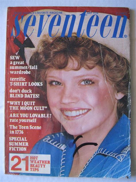 july 1976 cover with jane cullen seventeen magazine