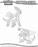 Dialga Coloring Pokemon Pages Palkia Sheets Activity Resources Library Popular sketch template