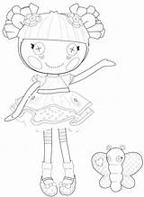 Lalaloopsy Pages Coloring Mermaid Colorear Getcolorings sketch template