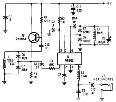 simple metal detector wiring diagram reference