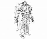 Darius League Legends Coloring Pages sketch template