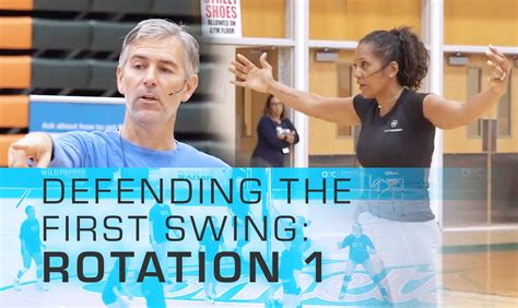defending the first swing rotation 1 the art of coaching volleyball