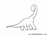 Dinosaurier Malvorlage Dino Brachiosaurus Malvorlagen Langhals Einfach Malvorlagenkostenlos Kostenlose Rentier Titel sketch template