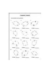 Perimeter Quadrilateral Quadrilaterals Each Parallelogram Find sketch template