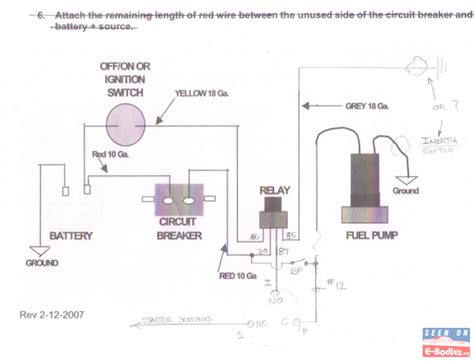 Vega Fuel Pump Wiring Diagram Complete Wiring Schemas