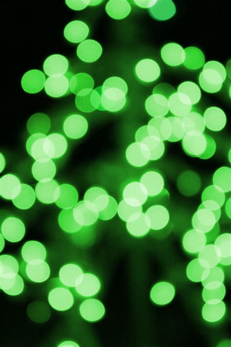 green christmas lights picture  photograph  public domain
