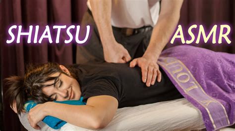 asmr shiatsu massage relaxing and tingly massage youtube