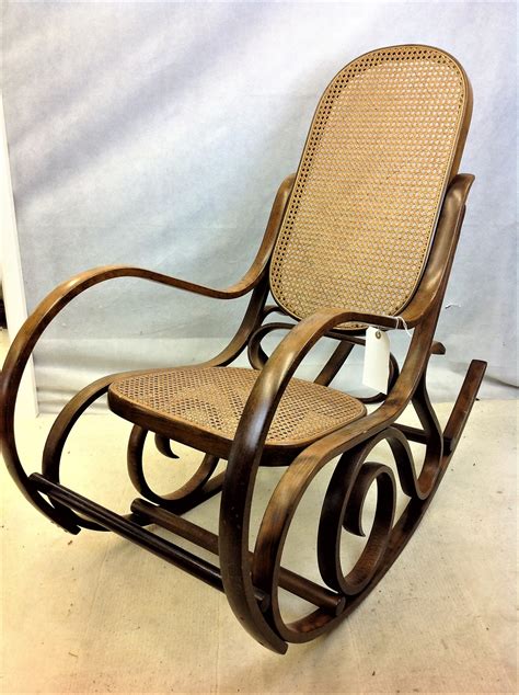 thonet style bentwood rocking chair   square emporium
