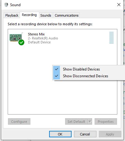 microphone array missing internal microphone doesnt work microsoft community