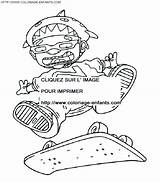 Rocket Power Coloring Book Pages sketch template