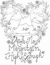 Coloring Pages Rocky Mountains Mountain Sunshine Splash Getcolorings Getdrawings Drawing Printable sketch template