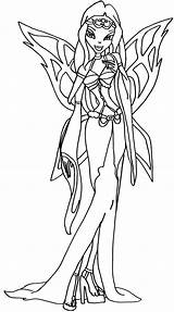 Winx Club Coloring Morgana Pages Bw Sophix Elfkena Deviantart Printable Fairies Template Drawing Categories sketch template