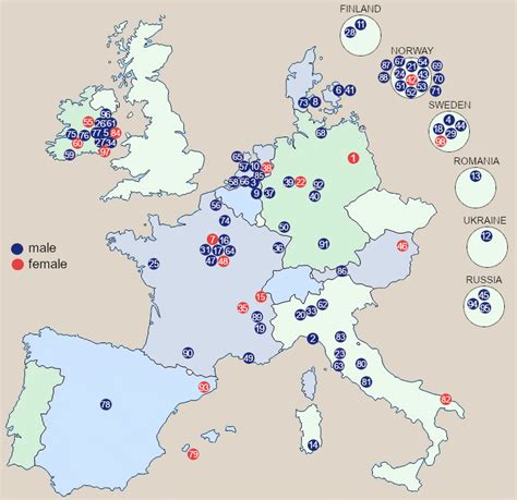 europe members location map abf heaven