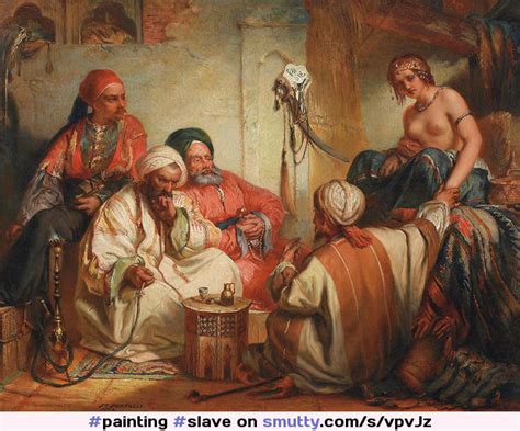 The Slave Market 1853 Painting By Jean Francois Portaels Painting