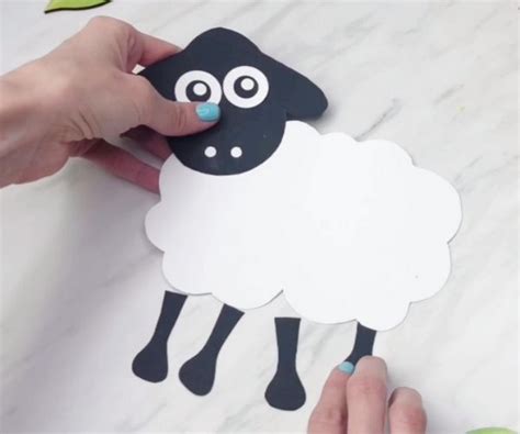 lost sheep craft template