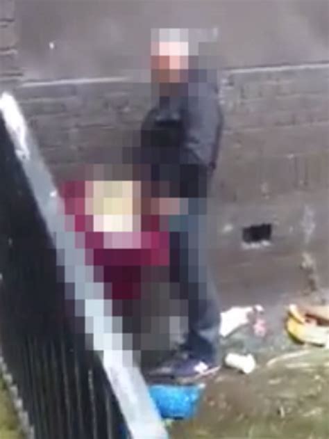 video outrage as couple performing sex act on dublin street near playground in broad daylight