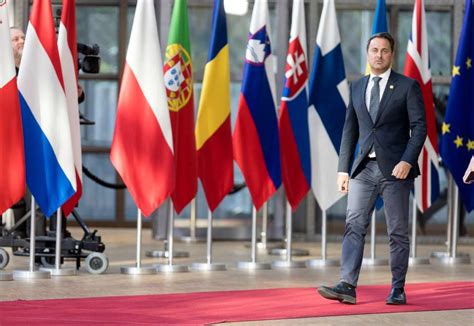 xavier bettel  la reunion extraordinaire du conseil europeen article  brexit  bruxelles