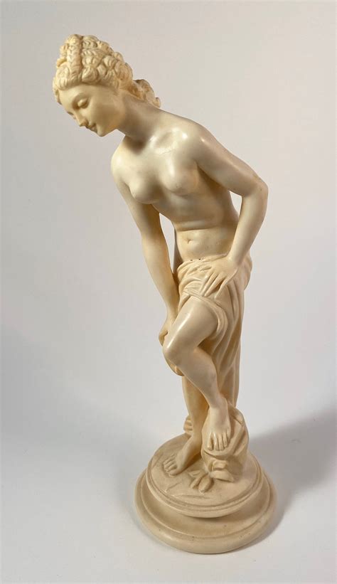 Classical Statue Of Bathing Venus By Giambologna Bathing Etsy