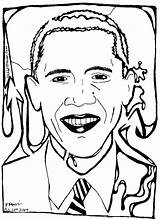 Obama Barack Maze Yonatan Frimer Colorir Mazes Barak Blot sketch template
