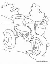 Tricycle Coloring Kids Pages Drawing Bestcoloringpages Sheets Preschool Bicycle Drawings Color Printable Gambar Toddler Getdrawings Painting Getcolorings Choose Board sketch template