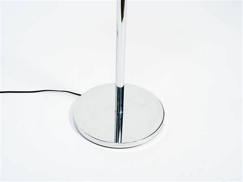 Lightolier Chrome Glass Globe Floor Lamp For Sale At 1stdibs