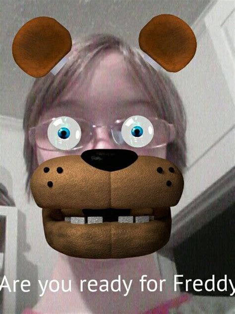 a funny picture of me as the one and only freddy fazbear himself