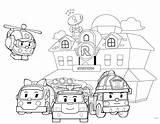 Robocar Coloring Poli Pages Resolution Rescue Team Safety Kids Coloringpagesfortoddlers Teach Road Visit sketch template