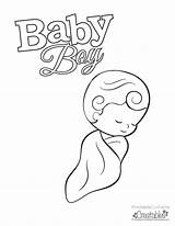 Coloring Boy Baby Pages Printable Drawing Its Babies Print Clipart Kids Creatables Easy Color Location Brother Getcolorings Drawings Pa Sister sketch template