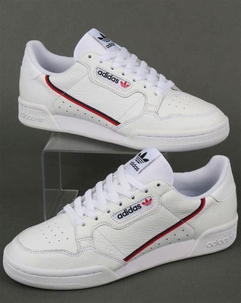 adidas continental  trainers whiterednavy  casual classics