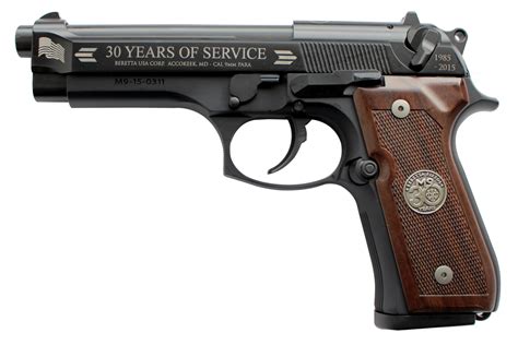 beretta  mm luger  anniversary limited edition pistol vance outdoors