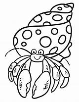 Crab Hermit Coloring House Pages Drawing Cute Kids Colouring Eric Printable Carle Animal Baby Unicorn Crafts Activity Boyfriend Preschool Animals sketch template