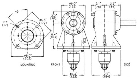 hp rotary cutter gearboxes bare   zealand